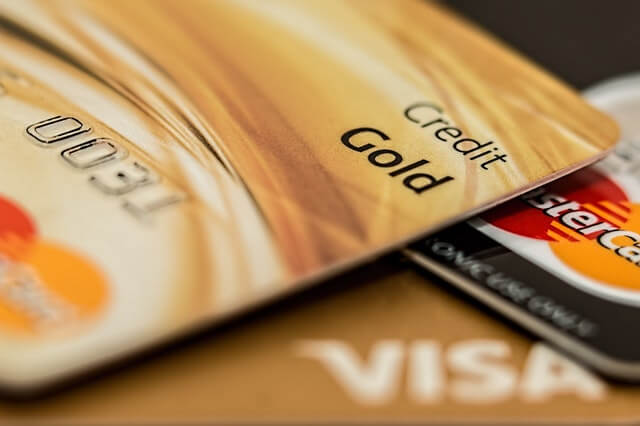 gold mastercard visa credit cards